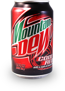 code red and blue mountain dew